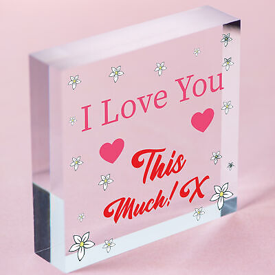 VALENTINES DAY GIFT HEART PRESENT BOYFRIEND GIRLFRIEND CUTE LOVE FOR HIM HER NEW