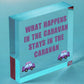 WHAT HAPPENS IN THE CARAVAN Funny Caravan Door Sign Home Decor Gift