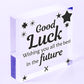 Colleague Leaving Job Goodbye Wood Heart Gift Teacher Childminder Good Luck