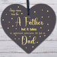 Special Person Wood Sign Husband Dad Son Birthday Father's Day Thank You Gifts