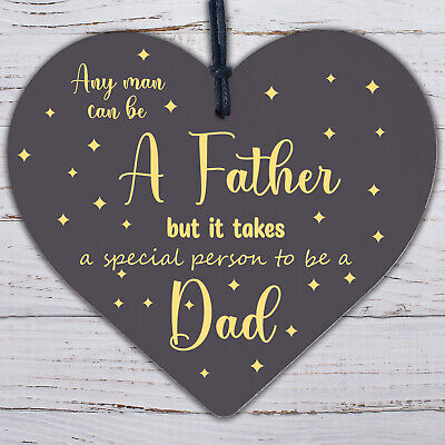 Special Person Wood Sign Husband Dad Son Birthday Father's Day Thank You Gifts