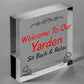 Yarden Sign For Outdoor Welcome Sign For Garden Summerhouse Home Gift