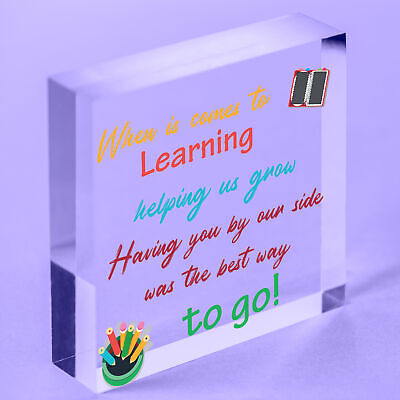 Teaching Thank You Present Leaving School End Of Term Gift Ideas Tutor Mentor