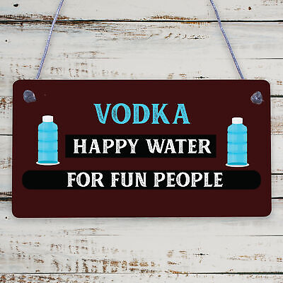 Vodka Novelty Sign Funny Friendship Alcohol Man Cave Bar Pub Hanging Plaque