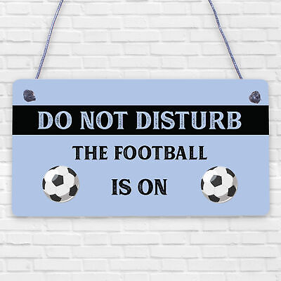 Do Not Disturb Football Pub Bar Man Cave Signs World Cup Birthday Gifts For Men