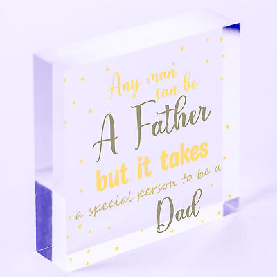 Special Person Wood Sign Husband Dad Son Birthday Father's Day Thank You Gifts