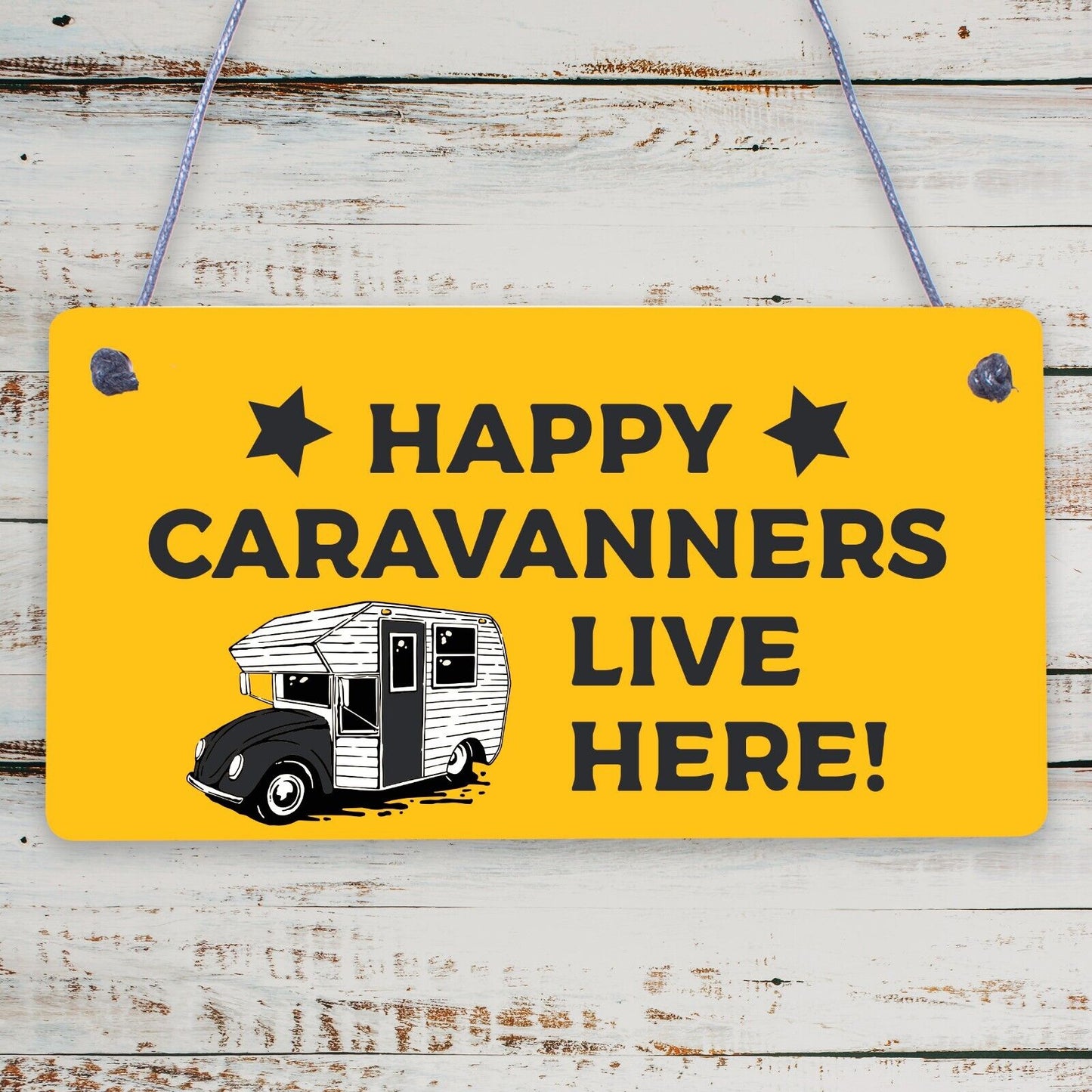 Caravan Sign Novelty Motorhome Sign Caravan Lover Gift Friendship Retirement