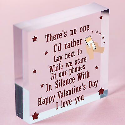 Funny Hilarious Valentines Day Gift For Boyfriend Girlfriend Husband Wife Heart