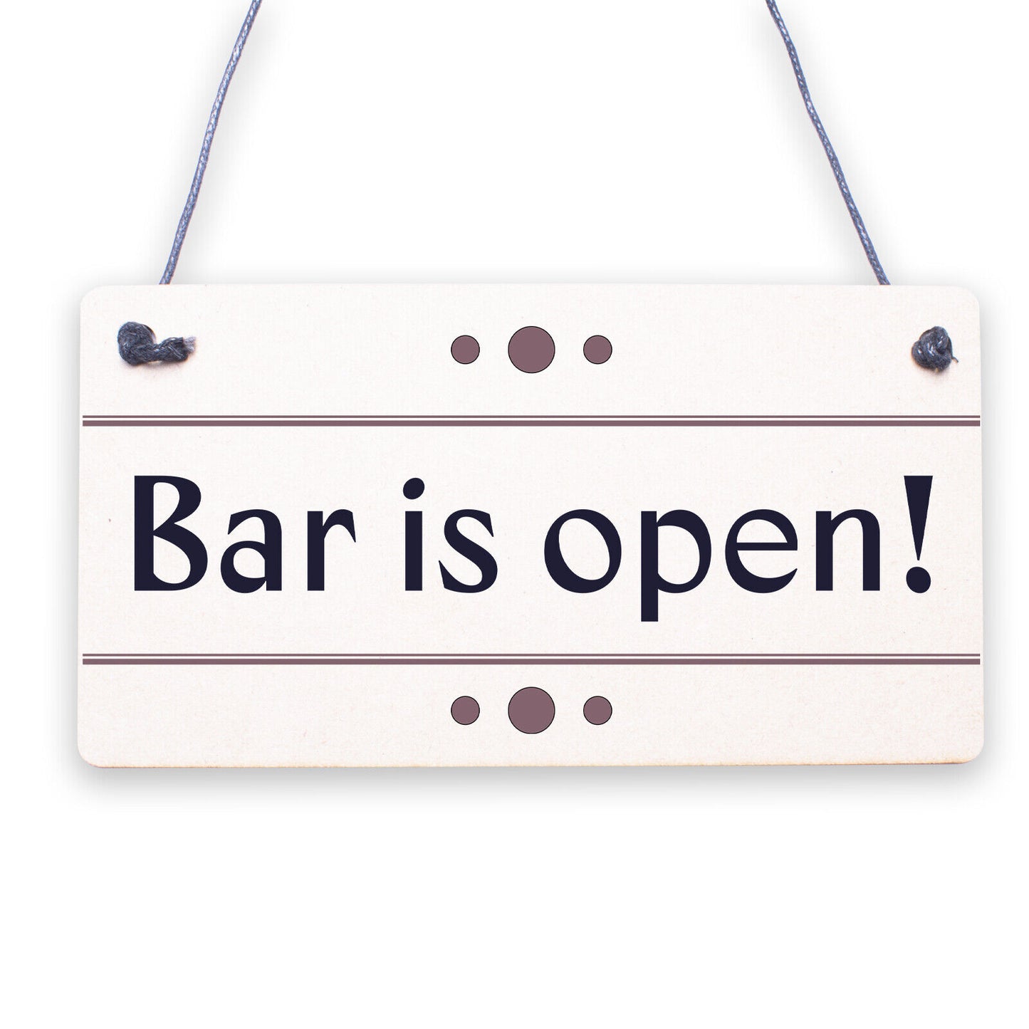 BAR OPEN Sign Beer Vodka Plaque Garden Shed Pub Man Cave Sign Friendship GifT