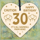 30th Birthday Novelty Funny Gift Wood Heart Gift For Him Her Friendship Gifts