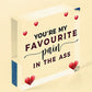 Hilarious Funny Anniversary Block For Him Her Valentines Day Block Husband Wife