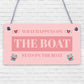 What Happens On The Boat Nautical Decor Shabby Chic Hanging Beach Sign Plaque