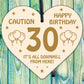 30th Birthday Novelty Funny Gift Wood Heart Gift For Him Her Friendship Gifts