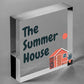 The Summer House Plaque Garden Shed Hanging Wall Door Decor Sign Gifts For Her