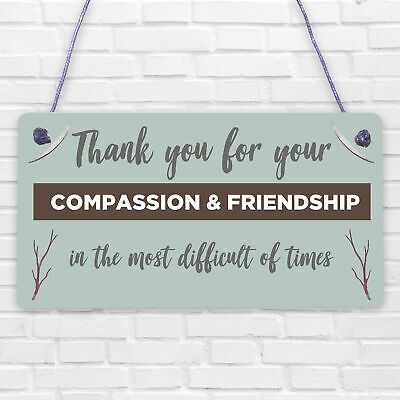 Thank You Friendship Gift Best Friend Sign Birthday Christmas Keepsake Plaque