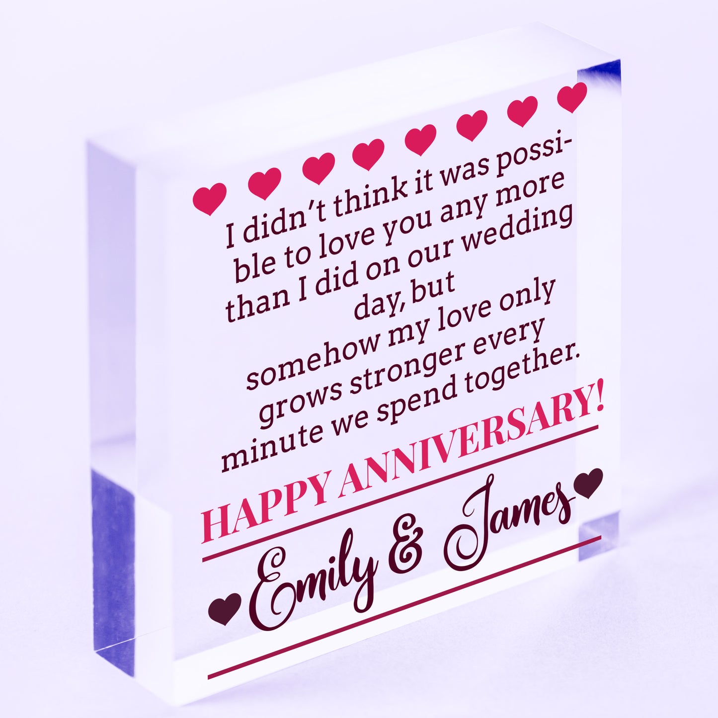 Anniversary Gifts For Him Boyfriend Husband Personalised I Choose You Couples