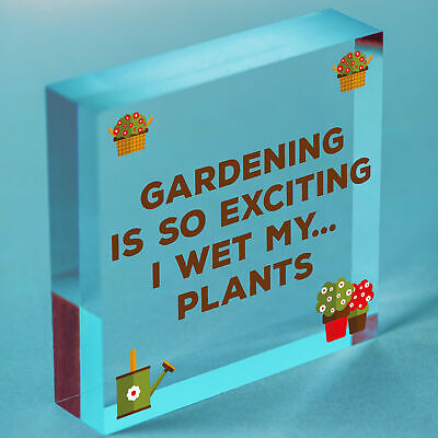 Gardening Gifts Funny Garden Sign Gift For Her Garden Shed Summer House Plaque