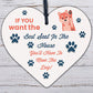 Best Seat Move The Dog Novelty Wooden Hanging Heart Plaque Funny Pets Gift Sign