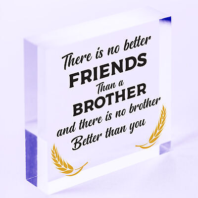 Special Brother Sister Gifts For Brother Birthday Keepsake Friendship Thank You