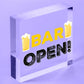 BAR OPEN Sign Beer Vodka Plaque Garden Shed Pub Man Cave Sign Friendship GifT