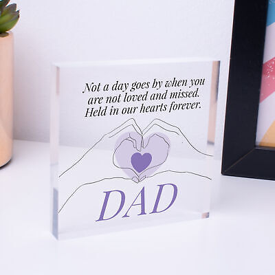 Personalised Dad Grandad Mum Remembrance Memorial Christmas Memorial ANY NAME