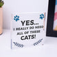 Cat Signs For Home Funny Cat Gift Home Wall Plaque Pet Animal Cat Lover Gifts