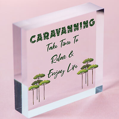 Caravan Sign Caravan Accessory Novelty Plaque Camping Sign Nan Grandad Dad Gift