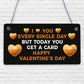 Valentines Day Plaques For Boyfriend Girlfriend I LOVE YOU For Husband Wife