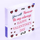 Happy Valentines Day To My Partner Novelty Gift For Him Her Boyfriend Girlfriend