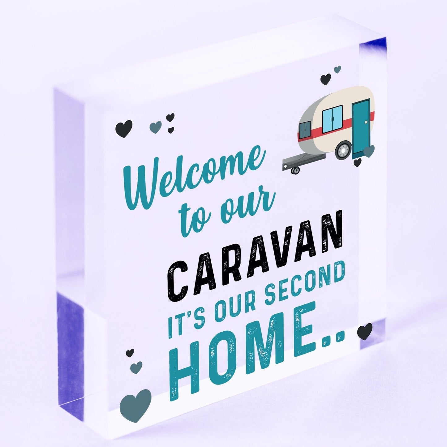 Welcome To Caravan Sign Caravan Gifts Caravan Accessories Home Decor Door Plaque