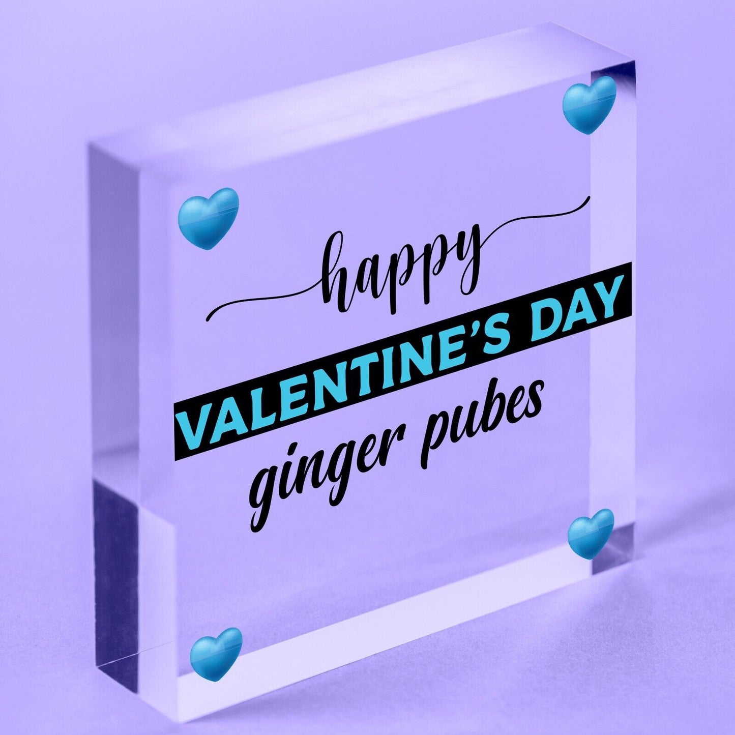 Funny Rude Valentines Day For Boyfriend Husband Joke Humour Block For Him