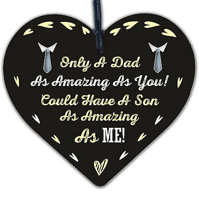 Dad Gifts For Fathers Day Birthday Gift From Son Novelty Card For Him Birthday