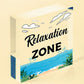 Relaxation Zone Hot Tub Man Cave Bathroom Garden Plaque Hanging Shed Sign