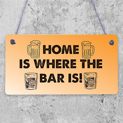 Funny Bar Sign Novelty Pub Sign Home Bar Decor Man Cave Gifts Gift For Him