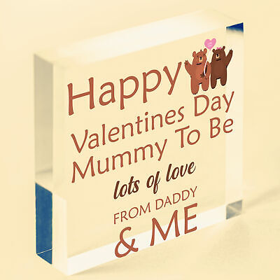 Valentines Day Card For Mummy To Be Gift From The Bump Card Mummy To Be Card