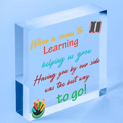 Teaching Thank You Present Leaving School End Of Term Gift Ideas Tutor Mentor