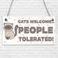 Cat Signs For Home Funny Hanging Cat House Sign Animal Cat Lover Gifts