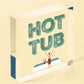 Hot Tub Sign Garden Plaque Decor Hanging Wall Door Shed Chic Sign Gifts For Her