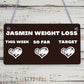 Best Weight Loss Tracker For Weight Loss Chalkboard Hanging Sign Gift For Friend