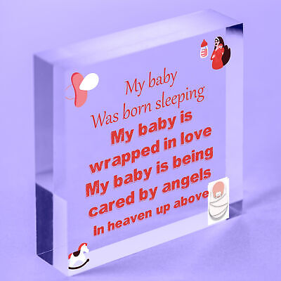 Baby Memorial Plaque Miscarriage Baby Loss Stillborn Bereavement Sign Mum Dad