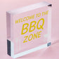 Funny BBQ Sign Barbecue Sign Welcome Sign Garden Summerhouse Outdoor Sign