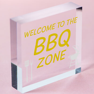 Funny BBQ Sign Barbecue Sign Welcome Sign Garden Summerhouse Outdoor Sign