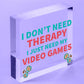 Funny Gaming Sign Neon Effect Hanging Bedroom Sign Gamer Gift Keepsake