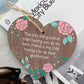 Best Friend Godmother Gifts Wooden Heart Plaque Thank You Friendship Keepsake