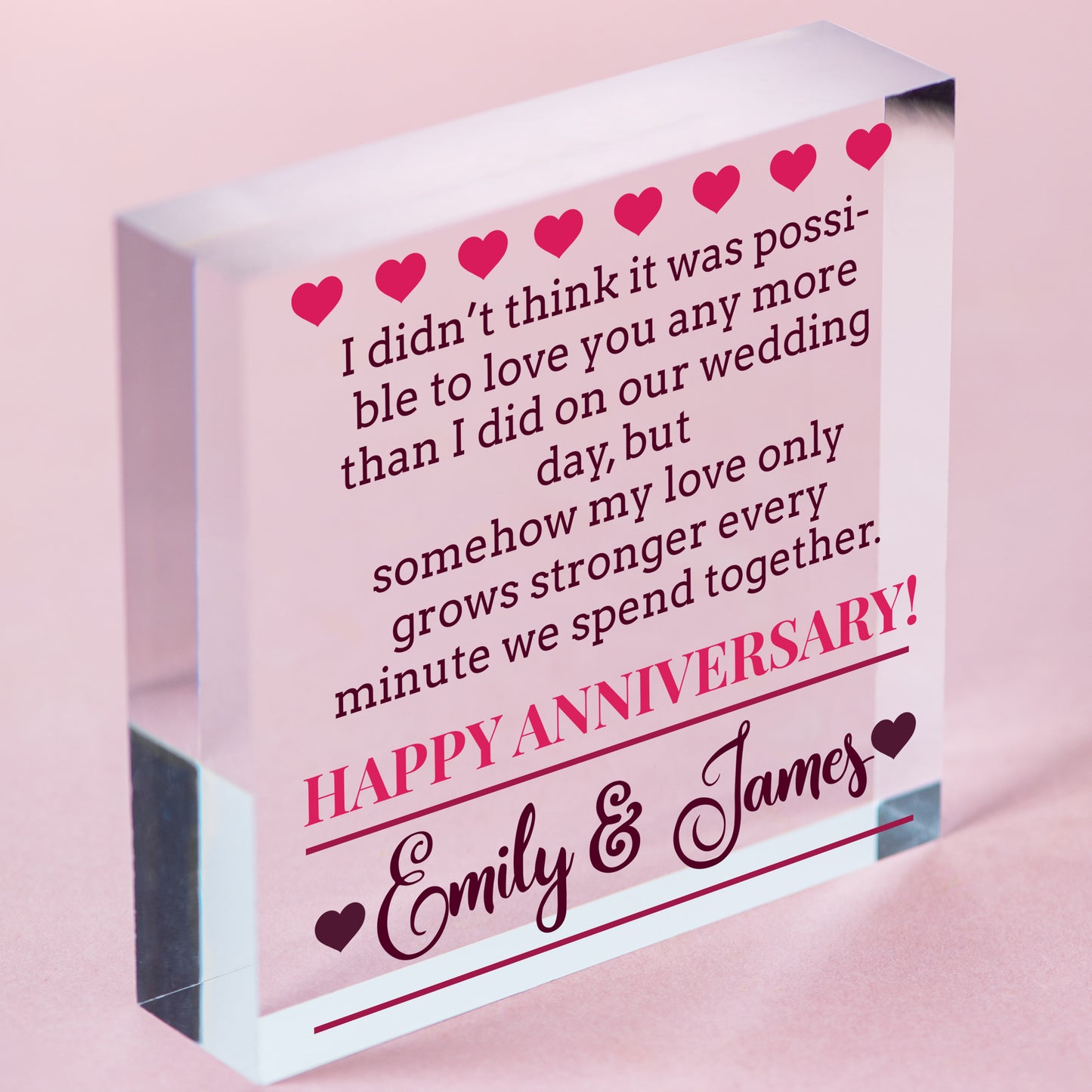 Anniversary Gifts For Him Boyfriend Husband Personalised I Choose You Couples