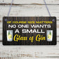 Funny Gin Sign Gifts For Her Novelty Home Bar Man Cave Alcohol Gifts For Friend