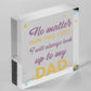 Daddy Dad Birthday Gifts From Daughter And Son Christmas Gifts For Men Wood Sign