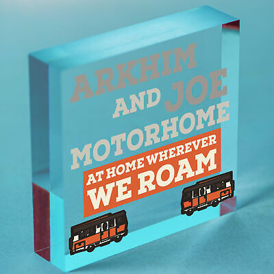 Personalised Motorhome Sign Motorhome Accessories Door Sign Friendship Gift