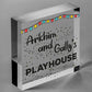 Quirky Playhouse Sign Personalised Garden Summerhouse Sign Son Daughter Gift