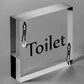 Retro Toilet Sign Funny Vintage Pub Bar Club Hanging Plaque Bathroom Loo Door